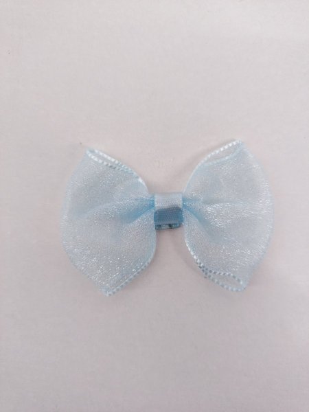 ببيونات شيفون (ازرق فاتح)